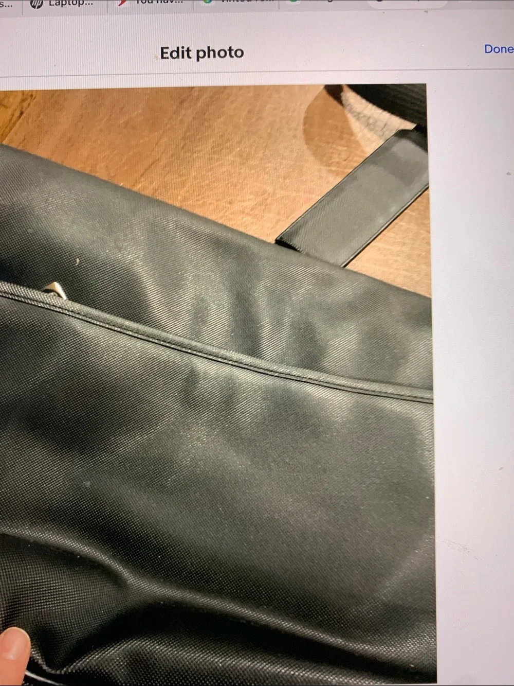 Lacoste Black Men’s Messenger Bag - Classic Leather-Style Shoulder Bag